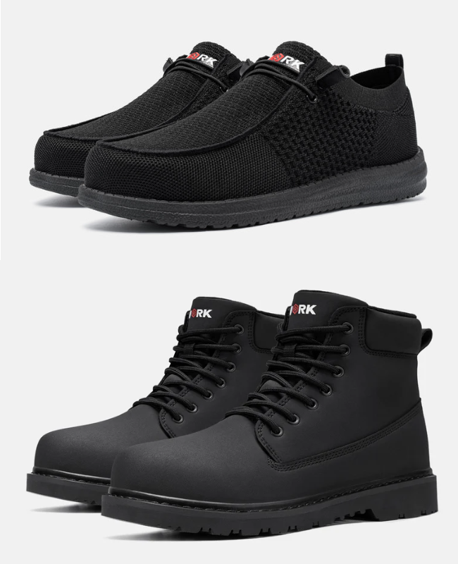 comparativa zapatos seguridad ligeros vs tradicionales