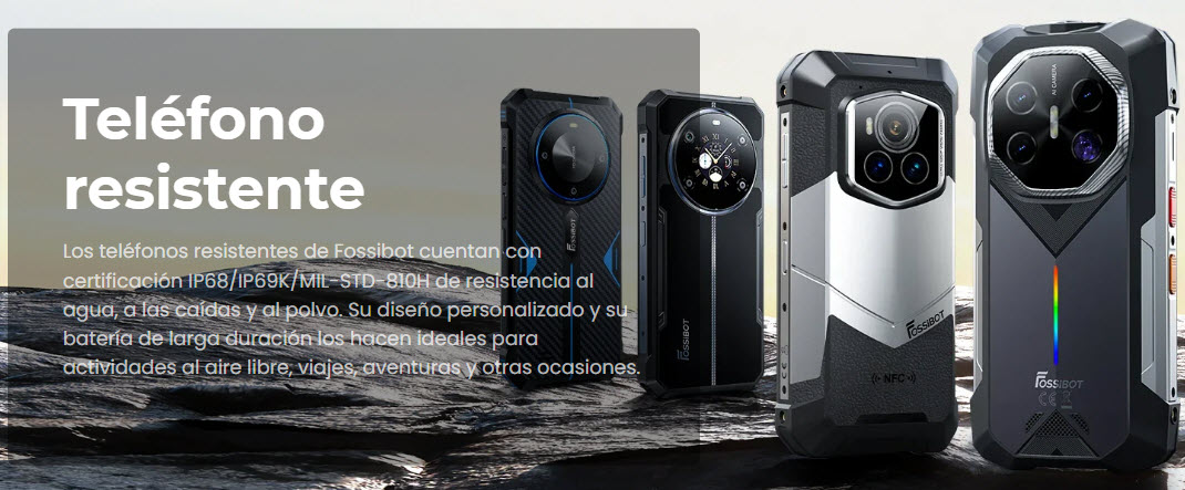 smartphone resistente FOSSiBOT